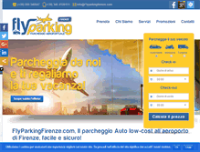 Tablet Screenshot of flyparkingfirenze.com